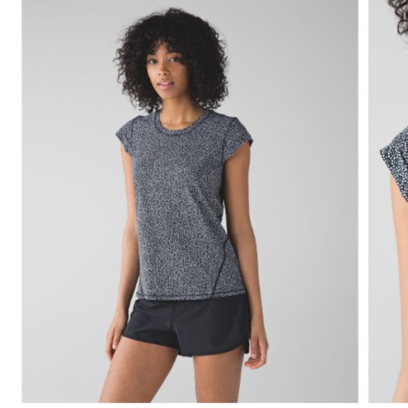 lululemon athletica Tops - Lululemon Sunaway Runaway Short Sleeve Tee